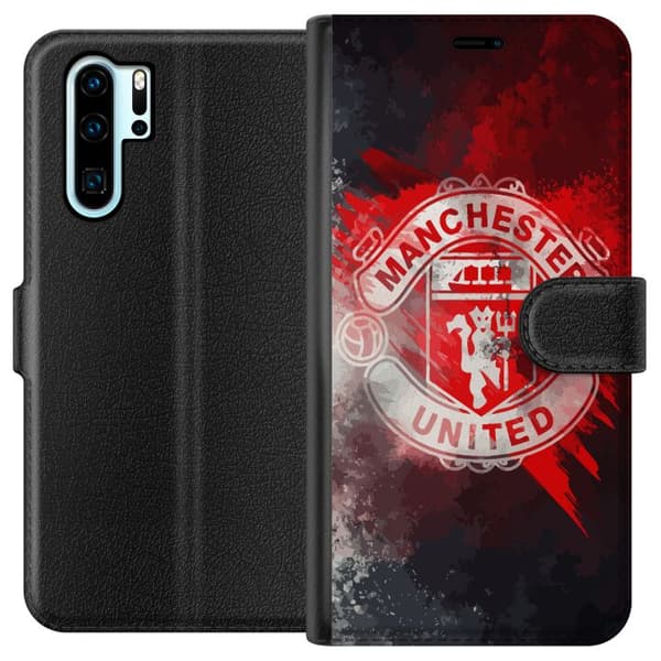 Huawei P30 Pro Tegnebogsetui Manchester United FC