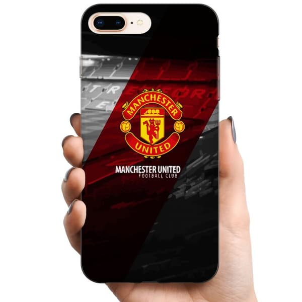 Apple iPhone 8 Plus TPU Mobilskal Manchester United FC
