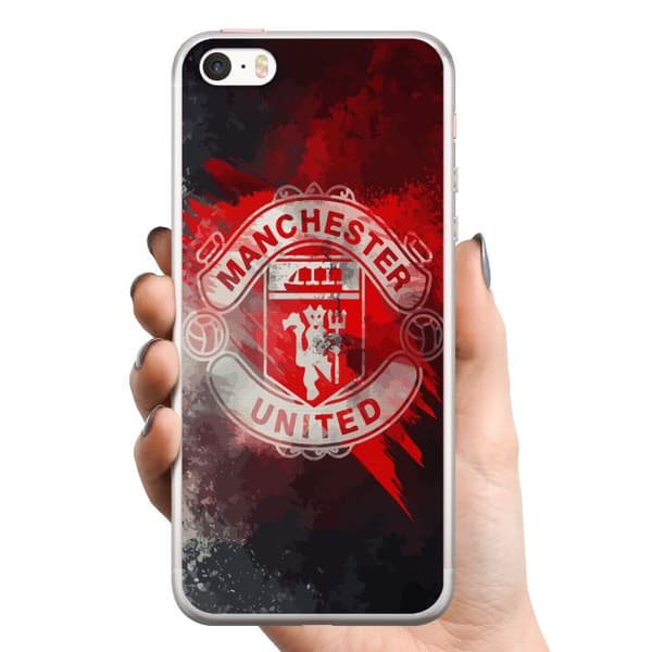 Apple iPhone 5 TPU Mobilcover Manchester United FC