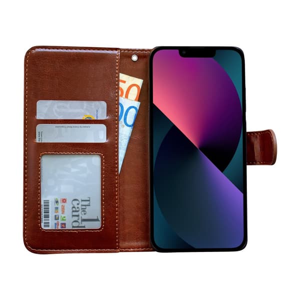 iPhone 12 Mini - Nahkakotelo / Suoja