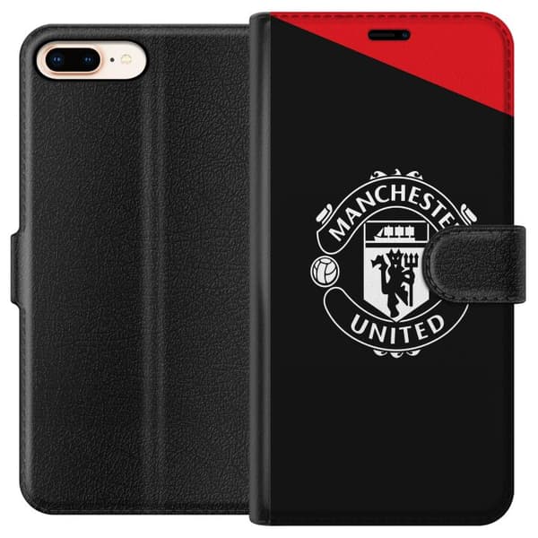 Apple iPhone 8 Plus Tegnebogsetui Manchester United FC