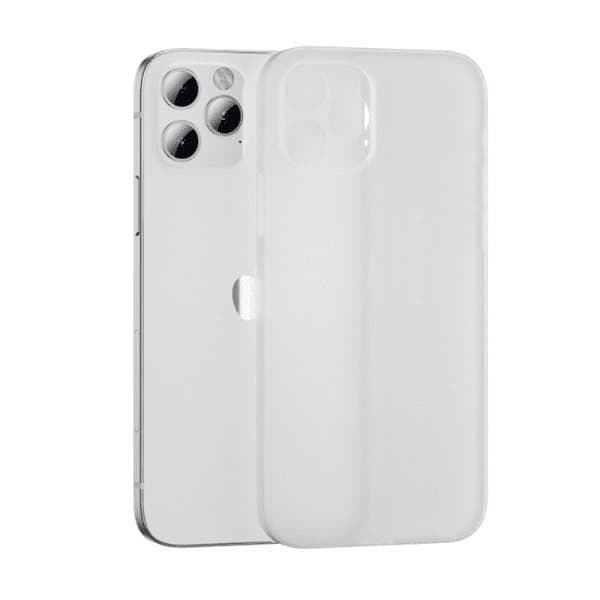 Benks iPhone 12 Pro Tunt TPU Skal Vit