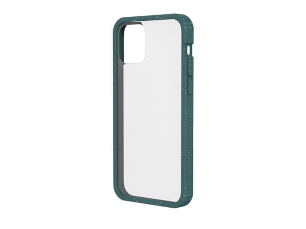 Pela Clear - miljövänligt iPhone 12/12 Pro-fodral - grönt