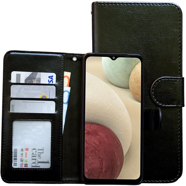 Samsung Galaxy A12 / A12 5G - Læder cover / Beskyttelse