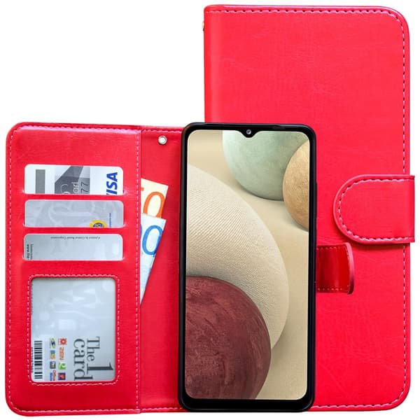Samsung Galaxy A12 / A12 5G - Læder cover / Beskyttelse