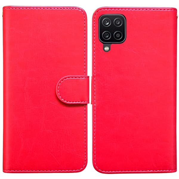 Samsung Galaxy A12 / A12 5G - Læder cover / Beskyttelse