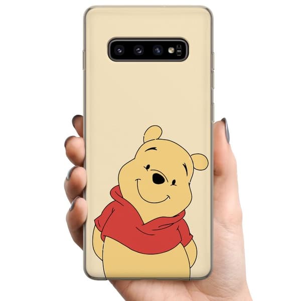 Samsung Galaxy S10 TPU Mobildeksel Nalle Puh