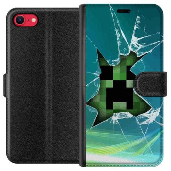 Apple iPhone 7 Tegnebogsetui MineCraft