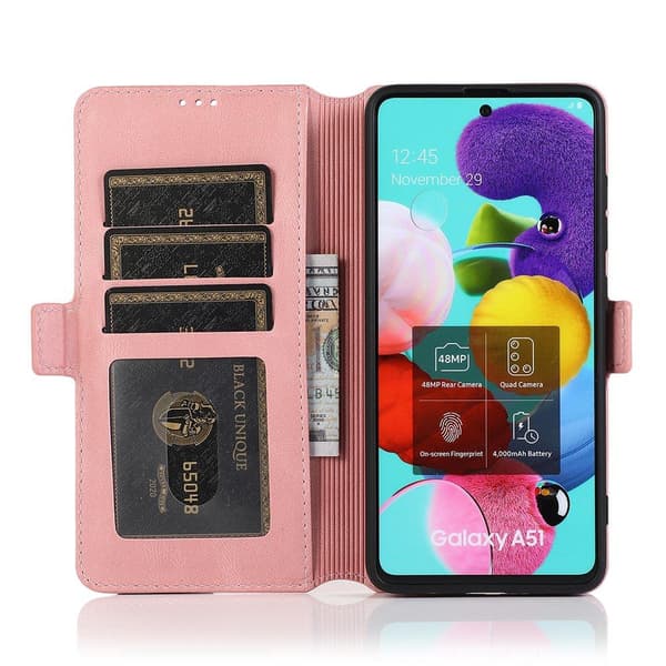 Smidigt Stilsäkert Plånboksfodral - Samsung Galaxy A52