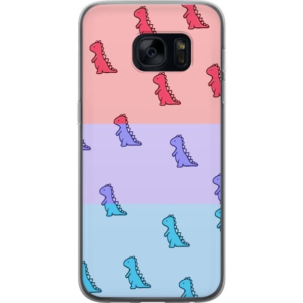 Samsung Galaxy S7 Skal / Mobilskal - Dino