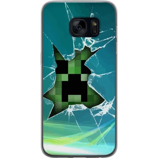 Samsung Galaxy S7 Kuori / Matkapuhelimen kuori - MineCraft