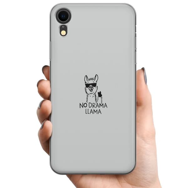 Apple iPhone XR TPU Mobilskal No Drama Lama