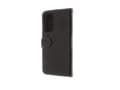 Miniatyrbild 3 av 5: Insmat Exclusive Flip Case - Vikbart fodral för mobiltelefon - läder, termoplastisk polyuretan (TPU) - svart - för OnePlus Nord 2 5G