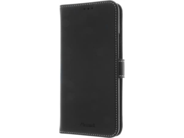 Insmat Exclusive Flip Case - Vikbart fodral för mobiltelefon - läder, termoplastisk polyuretan (TPU) - svart - för OnePlus Nord 2 5G