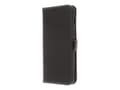 Miniatyrbild 1 av 5: Insmat Exclusive Flip Case - Vikbart fodral för mobiltelefon - läder, termoplastisk polyuretan (TPU) - svart - för OnePlus Nord 2 5G