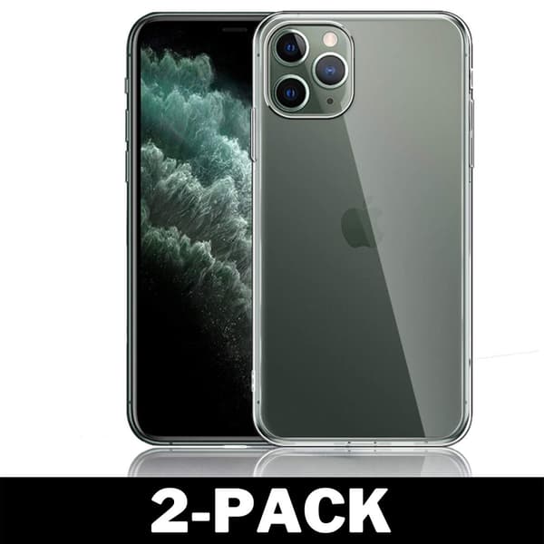 Läpinäkyvä kumi iPhone 11 Pro Max  Läpinäkyvä TPU