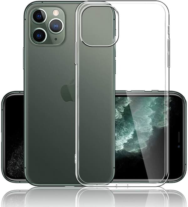 Genomskinligt Slimmat Skal iPhone 11 Pro Max Transparent TPU