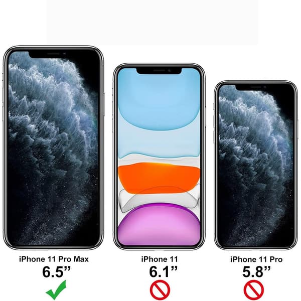 Genomskinligt Slimmat Skal iPhone 11 Pro Max Transparent TPU