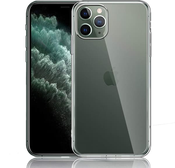 Genomskinligt Slimmat Skal iPhone 11 Pro Max Transparent TPU