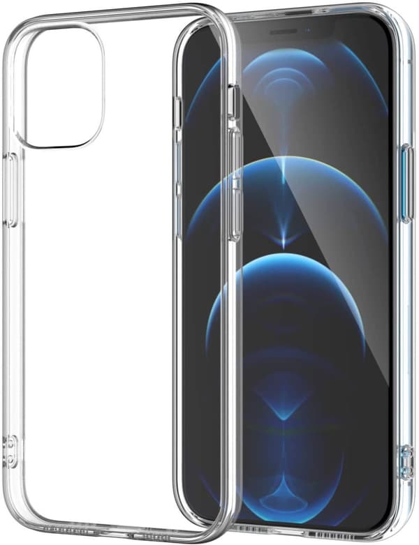 Genomskinligt Skal iPhone 12 Pro Max Transparent TPU