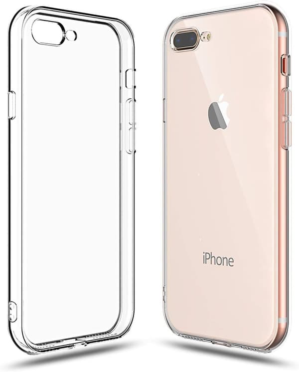 Genomskinligt Skal iPhone 7/8 Plus Transparent TPU