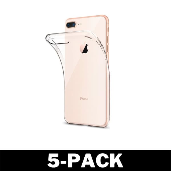 Gennemsigtig Taske iPhone 7/8 Plus Transparent TPU