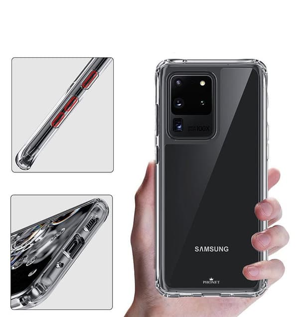 Skal Samsung Galaxy A51 | A51 5G | Phonet Transparent Mobilskal
