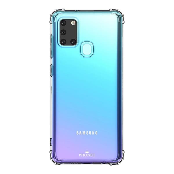 2 st Skal Samsung Galaxy A21s | Phonet Transparent Mobilskal