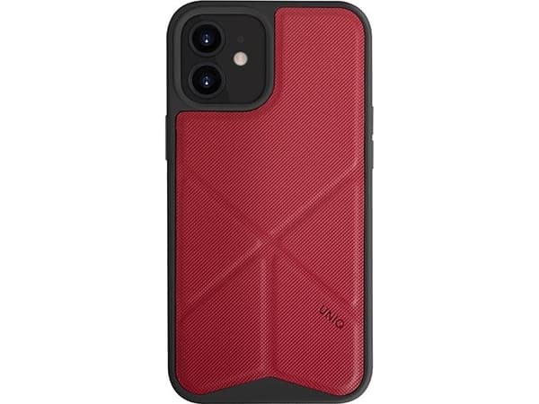Uniq UNIQ etui Transforma Apple iPhone 12 mini czerwony/coral red