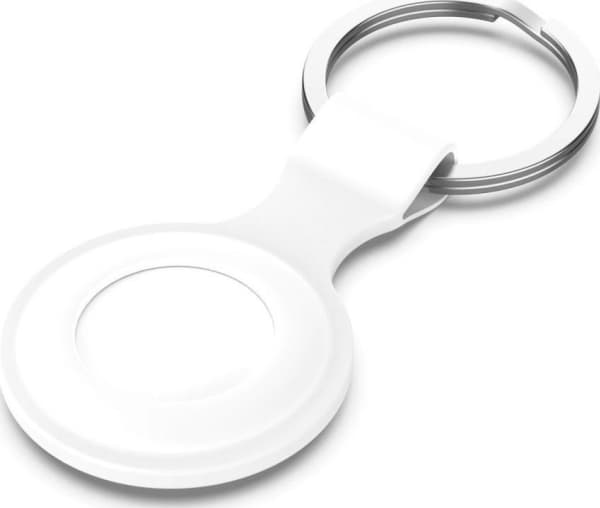 Loco Dot Silikon Apple AirTag Vit