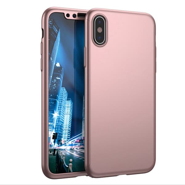360 Case iPhone X/Xs Rose Gold