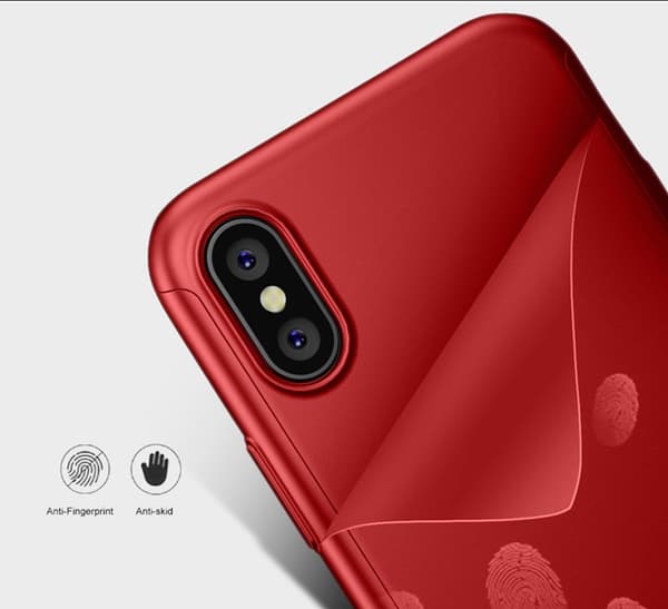 360 Case iPhone X/Xs Red