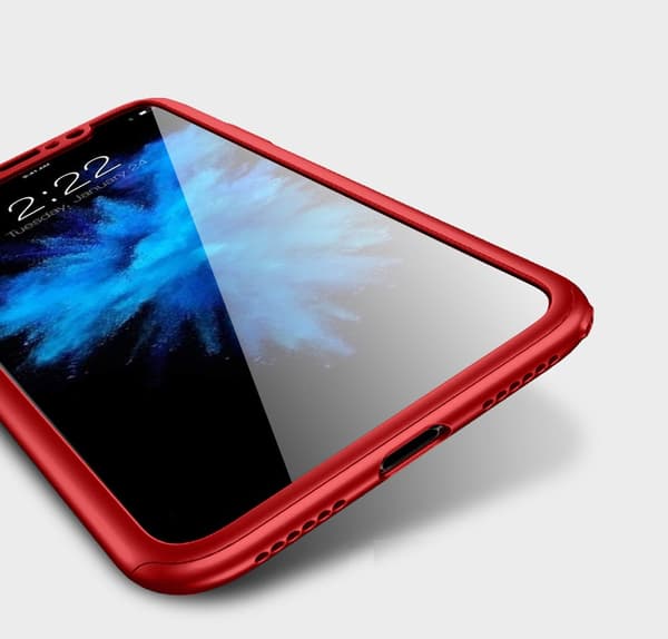 360 Case iPhone X/Xs Red