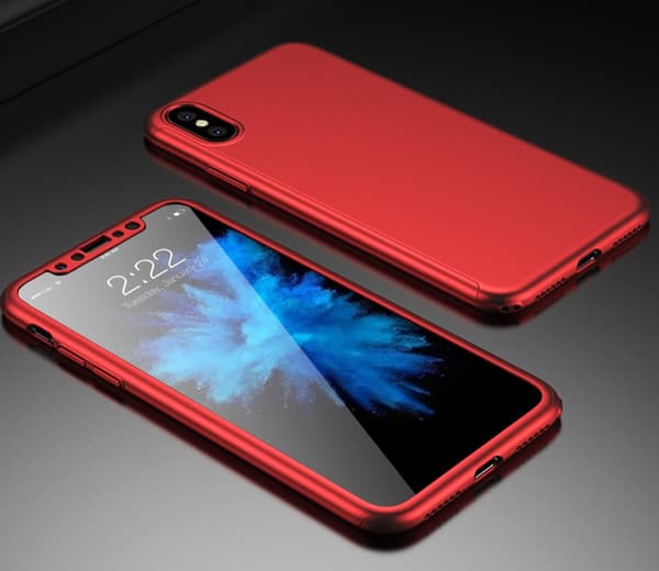 360 Case iPhone X/Xs Red