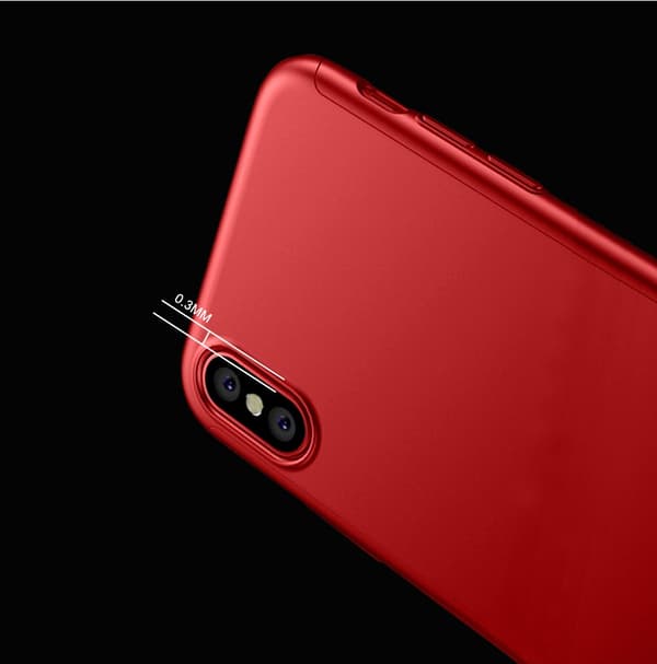 360 Case iPhone X/Xs Red