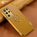 Pikkukuva 1 / 6: Samsung Galaxy S20 Plus Luxury Tyylikäs kuori krokotiilin iholla ja renkaalla