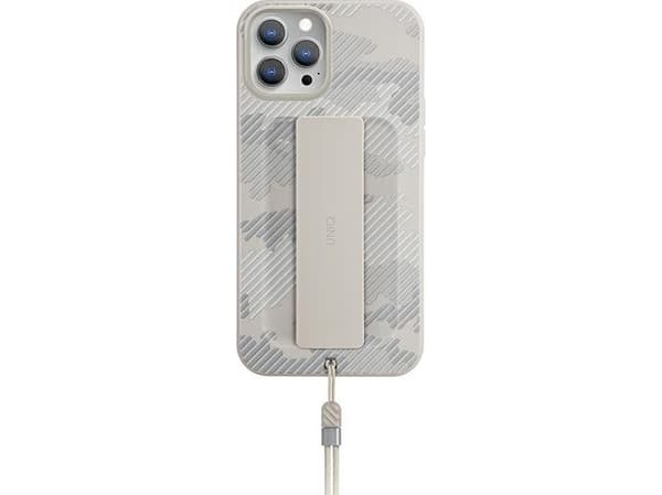 Uniq UNIQ-deksel Heldro iPhone 12 Pro Max 6,7 tommer beige skorstein/elfenben antimikrobiell