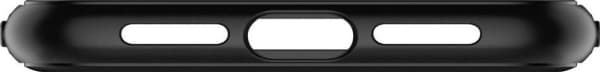Spigen Rugged Armor, Omslag, Apple, iPhone 11, Svart