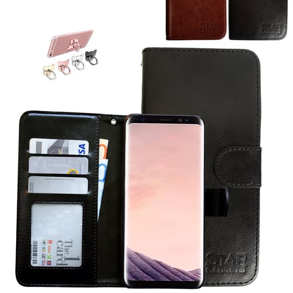 Samsung Galaxy S9 - Läderfodral / Skydd