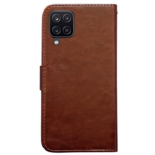 Samsung Galaxy A12 / A12 5G - Læder cover / Beskyttelse