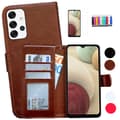 Miniatyrbillede 1 af 11: Samsung Galaxy A32 5G - Læder cover / Beskyttelse