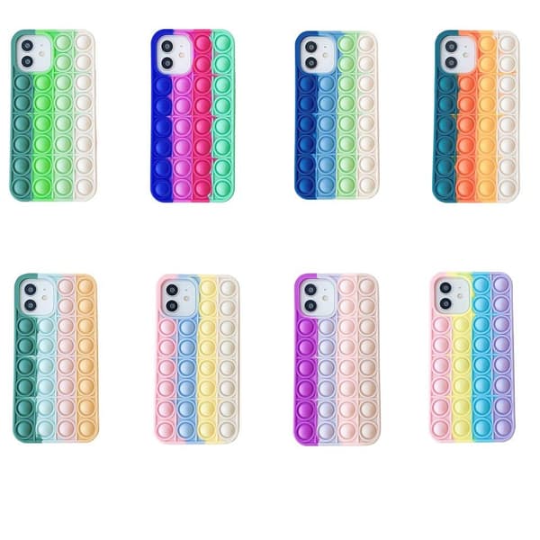 Effektfullt Fidget Pop It Silikonskal - iPhone 11