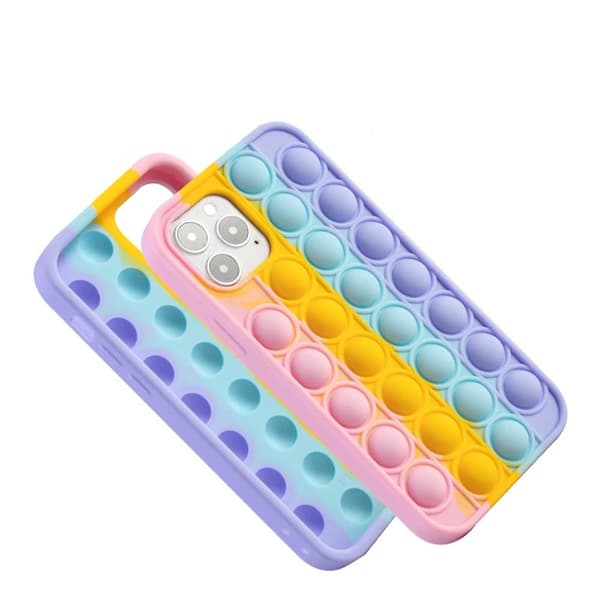 Effektfullt Fidget Pop It Silikonskal - iPhone 12 Pro