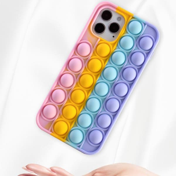 Effektfullt Fidget Pop It Silikonskal - iPhone 12 Pro