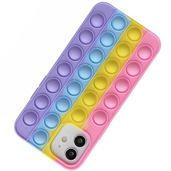 Stötdämpande Fidget Pop It Silikonskal - iPhone 11