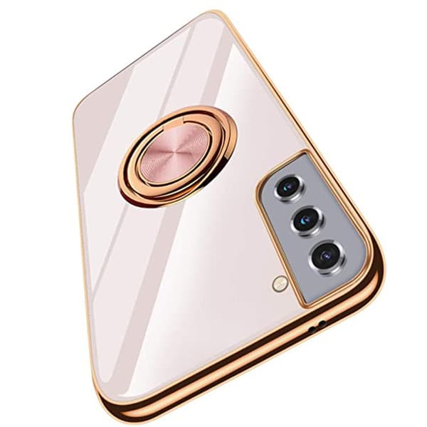 Smidigt Skal med Ringhållare - Samsung Galaxy S21