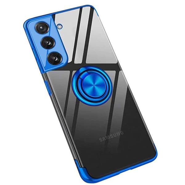 Smidigt Skal med Ringhållare - Samsung Galaxy S21