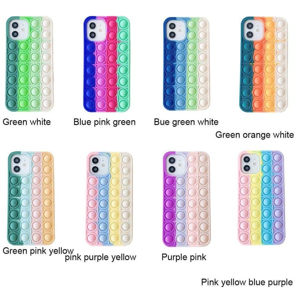 iPhone 11 - Mjukt Fidget Pop It Silikonskal