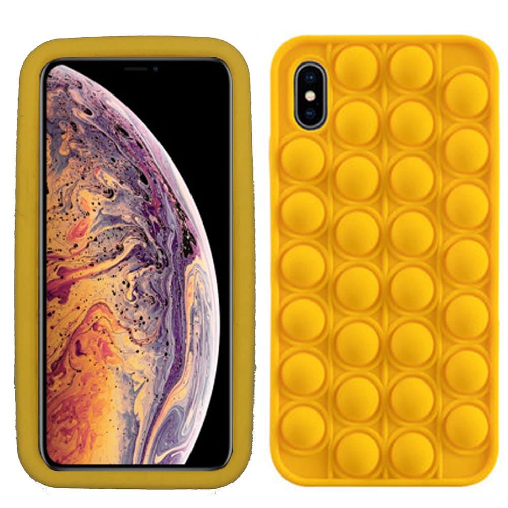 iPhone X/XS - Elegant Skyddande Fidget Pop It Silikonskal