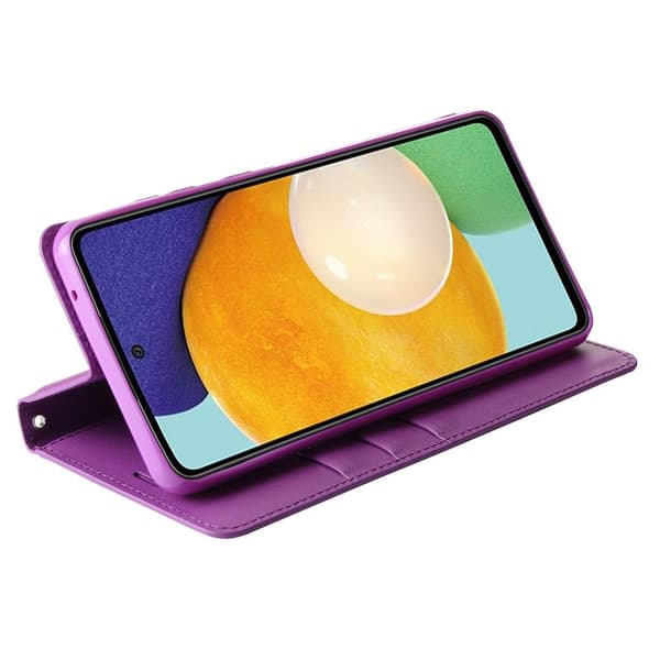 Samsung Galaxy A22 5G - Elegant Praktiskt HANMAN Plånboksfodral